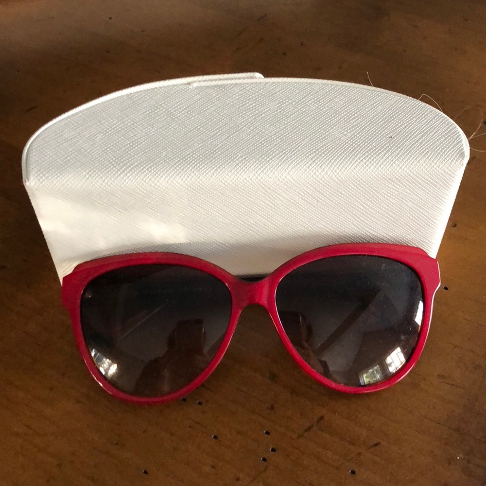 Red Juicy Couture Sunglasses, Perfect Condition!